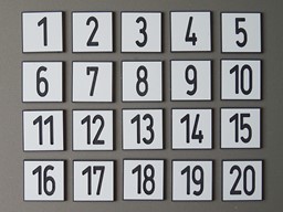 Zeige Details für Geschwindigkeitssignal LF 7 / Zifferntafel 2 Bild von Geschwindigkeitssignal LF 7 / Zifferntafel 2